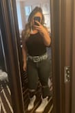 At the time of purchase it fit perfectly! I love the low back look and how simple the front is. I purchased it for a concert a few months beforehand and ended up finding out I was pregnant a few days before the concert! Still fit with the baby bloat! lol - Courtney J.