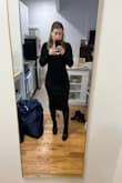 Wore this to my cousin's bridal shower and many other events! I love it. Such a classic black dress that you can wear anywhere. Super good quality too! - Giana H.
