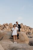 I used this for my engagement session!  The dress was a bit wrinkly, but it came out with some steaming. The back zipper got stuck as well. It photographed really well and was overall comfy. I will be using this dress for our engagement party! - Nia R.