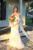 I purchased this as my wedding dress as the bride. Fell in LOVE with it. The second I put it on I knew it was made for me. I was a bride eloping and didn't do the traditional wedding dress shopping, however, the feeling I felt when putting this dress on put me to tears. Truly an exceptional dress that made me feel beautiful on my special day and everyone loved it. - Krystina L.