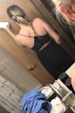 I absolutely love the quality of the dress, the material is great! It runs a little tight in the chest area, and the slit seems like it's a little more centered than to the side on my leg but I love the dress. The back is gorgeous! - Regan R.