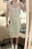 I had to try a few different slips/shapewear to make this dress not see-through, but once I did, it's a super cute dress! - Jennifer C.
