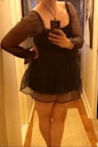 I adore how I look in this dress, it's so pretty and flowy, and this has been a tough year. I needed something for a get together I was not looking forward to. I just wanted to stay home and not answer my phone. I was actually excited to get this dress, the color is perfect with my hair color. I got so many compliments and felt so confident i couldn't be depressed. I smiled all night. :) - Nicki M.