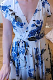 I really liked this dress - the colors are very pretty and it fit me very well. I purchased it looking for a dress for my backyard wedding and didn't think it was the right one, so I returned it. - Lindsay B.