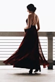I wasn't exactly sure of my measurements when I purchased this, so it was little big. I had to get the length hemmed and there was a little bit of extra fabric in my torso. Overall, it was a stunning dress and amazing material. Highly recommended. - Maddie L.