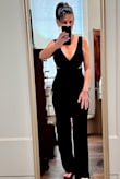 I was invited to an exclusive NYE party in Nashville. After a week of shopping local with no luck, I ordered this jumpsuit two days before the event! I can always depend on the shipping times. I received it just hours before the party and took this photo right after I opened the package! The fit was perfect! It is well made and looks very classy. I have ordered several items from Lulus, they never miss! I've always been very happy with my purchases. - Yvonne P.
