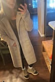 Absolutely love this sweater coat! It's soft and dense at the same time. The pockets are a bonus. Only downfall is no buttons, but the comfort and style make up for it. - Anne D.