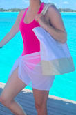 Gorgeous color, great fit! Bra pads do not show through, which I was worried about. - Ashley B.