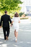 Definitely need to wear beige undergarments. I wore the dress for several hours and had zero issues. Absolutely loved this dress!! - Jennifer D.
