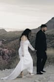 I was looking for a shoe that wasn't too high to walk in for hours during the wedding and the photo shoot after. They were perfect. Comfortable but of course after so many hours and actually hiking in the desert with them they started to hurt after a while but truly couldn't have picked a more perfect comfy shoe - Nadiah A.