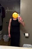 I wanted to love this dress so badly. I go between a medium and a large in most clothing and I should have ordered a large in this dress. I had to suck in majorly and have someone help me zip up the dress. I found other dresses that I loved for the two events I needed dresses for otherwise I probably would have exchanged this for a larger size. If you have a large chest and are between sizes you are better off sizing up. - Holly T.