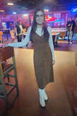 This dress was comfortable and warm. True to size. - Nilda M.