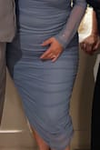 This dress was comfortable and perfect for a wedding. I received so many compliments. It was super flattering and the color is gorgeous. - Rozina G.