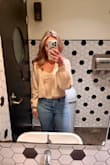 I got so many compliments when I first wore this top! It is so cute while being extremely comfortable! It's so comfortable I lounge in it at home but can also wear it out to look more out together. - Katie L.