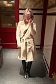 Perfect coat to dress up any outfit! Super comfy and stylish. I have gotten so many compliments wearing this out! It's still fairly lightweight and not heavy at all. Great for spring time. - Katie L.