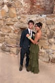 My daughter wore this dress to her senior Winter Formal. She was complimented all night and for days following. It fits perfectly and the color is stunning. Can't go wrong with this dress! - Elizabeth B.