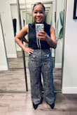 These pants are a dream for the value. They are perfect for work to throw on with a blouse and flats/heels, or you can wear them to church, or for a nice evening out. They are pretty versatile and vogue, and I love the high waist feature along with the lovely buttons. Great value for the price. :) - Danielle G.