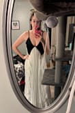 I wanted a dress option to wear after our wedding, as we're getting married mid-day in Vegas and I'll probably want to change into something easier to get around in at night. I LOVE IT! I had tried a few options for before this one, but nothing was looking great.  This fit the bill perfectly!  Looks good with or without a bra. - Katrina L.