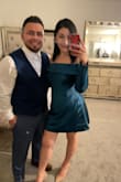 Beautiful dress! I loved the fit and material choice. I wore it to a quinceañeras party and got many compliments. If you're thinking about purchasing, do it you won't regret it! Definitely will wear out again!! - Juana G.