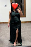 The dress fit really well and I got so many compliments! I did put a small stitch on the slit since it goes up kinda high and the two overlapping fabrics separate for a possible slip up. I'm usually an XL but it's such a hit or miss with Lulu's sizing. I ordered a 1X but was sent an XL and I was fine. It was slightly snug on my bust, but it was wearable without suffocating me. - Natalia L.