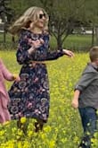 It can be hard to find long sleeve dresses that don't look matronly or overly sexy!  This one has been a winner for me. I have worn it on multiple occasions with a cute belt and a pair of heels to accessorize it! - Kim P.