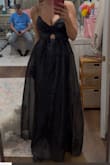 This dress is absolutely gorgeous! It definitely needs a good steam right out of the bag. The quality and design are stunning! Elegant yet sexy. I bought it on final sale. The reviews mentioned it runs small. I'm usually between a small and a medium, but based on the size guide and my measurements, I went with a small. While it technically fits, I have a larger rib cage, so it barely zips. That said, it still looks amazing, and I'm definitely keeping it! If I were to reorder, I'd probably go for a medium for a little more breathing room, but overall I'm really happy with it. - Morgan A.