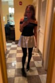 I felt very girly in this dress. So cute and feminine! - Bobbie H.