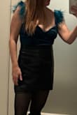 Love the color. I needed to size down because the shoulders were slightly loose - Amy C.