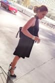 I love these shoes!  They look so elegant with my dressy dresses.  I would have given 5 stars, but the buckle on each shoe has broken. I have to use a rubber band to hold the straps on my ankles! - Pam L.