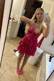 It's literally the cutest dress ever! I wore it to my Galentine's party, and it was perfect! I felt like BARBIE wearing it! - Holly M.