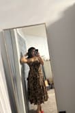 I love love this dress. It's beautiful and also has a little bit stretch. - Sonia M.