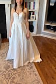 I got my dress delivered a couple days ago and I love it so far!! My wedding is in September and it needs to get tightened on a couple spots, but other than that, it's a great fit!! I was first a little bit concerned about buying a dress online, but I'm very impressed by the quality. I can highly recommend buying it from Lulus - Sarah F.