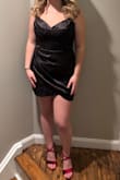 Super cute dress. Purchased for my daughter on sale as a just in case LBD. She wore it to a dance. Looked great and fit was perfect. Shoes also from Lulus. Unfortunately, the strap broke on the way to the dance. Quality of straps were poor. Good thing we had a back up. - Kate S.