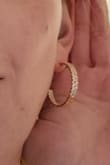 My earlobes are not connected to my face so whenever I buy earrings like this they usually drag them down, making my earlobes look like an old ballsack. But these are super light and gorgeous! Love them! - Svana K.