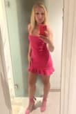 I bought this dress for a vacation. It's perfect! The fabric is not too thin, it holds shape and it has a nice stretch to it. I love it. - Marija P.