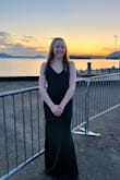 This dress fits true to size, the material is very comfortable, & it had just the amount of material for her to dance the night away in. I will continue to order from Lulus for every occasion, given the price is right, shipping is fast even to Alaska, and the dresses are made from quality material. - Cristine M.