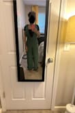 This is very unflattering and looked nothing like the picture advertised. The straps were too big and were not adjustable. I typically wear a size small. This fits in all the wrong places and isn't a chic interpretation of overalls but rather a farmer's boy look. - Kim L.