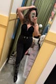 Very flattering. Actually stays up didn't need fashion tape - Cindy S.