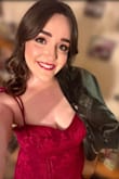 I bought this dress for a Valentine's Day dinner date. I paired it with a cropped leather jacket and strappy black heels. I love that the straps on the dress can be tied to your preferred length. - Mikayla L.
