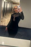 It fit like a glove. I'm not a petite gal but the small worked great! 

Received so many compliments - Brittany Y.