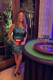 Loved this dress!  Fits perfectly & true to size. Wore it to a casino night event. Very pretty & vibrant color. - Rachel C.