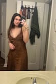 This dress is so dreamy and elegant while still being fun and pretty! The size chart was super helpful for me, but I would recommend if you're between sizes getting the bigger size. I think the style works better as a flowy dress, and the buttons will pull apart if it's too skin tight. Medium was perfect for me and I love everything about this dress :) - Olivia C.