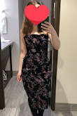 I absolutely loved this dress! It fit a little tight, but I wouldn't change the size. However, just as I was leaving for the wedding, I noticed a hole- about one inch in length- in the side of the dress on my hip (about where a pocket would be). I'm not sure how it happened- as I had only been in the dress for maybe 20 minutes (it might have arrived with the hole and I hadn't noticed when I tried it on). Unfortunately, I did not have another dress with me! The hole grew throughout the night- the frayed fabric stuck out a bit so that was annoying, but luckily there is a black lining underneath so it wasn't too scandalous. I'm bummed because it's a really cute dress, but I don't think it can be repaired. I would definitely give it five stars if it wasn't for the wardrobe malfunction! - Linda F.