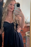 Love this dress; the blue color is beautiful. It is very comfortable. I am 5'4 so I did have to get it hemmed. - AnnaMaria D.