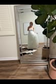 Simply gorgeous. Multiple layers of well made fabric give the bottom of this dress so much body. I loved this dress and thought about including a third look for my wedding. But I went with a different Lulus dress. It has a beautiful lace layer underneath the tulle.
Sorry for poor quality photos but take my word for it. - Rachel B.