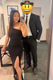 Great stretchy material, so the dress fit my body perfectly! Only "downside" was getting the dress altered to my height, but that's expected. I wanted a dress that's simple, yet form-fitting and this hit the homerun. Love love love! - Joyce R.