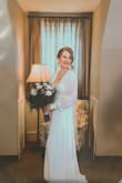 This was my wedding dress. It was absolutely perfect. I added a pearl belt I got on Amazon and had pads put in so I didn't have to wear a bra, but the dress itself fit so perfectly. Funny thing too: at my wedding, I complimented a guest's dress, she said "thanks I got it on lulu's" I said "no way! Mine too!' Hahaha - Nancy S.