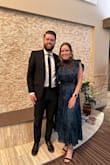 I absolutely love this dress. I wore it to a semi-formal banquet and got so many compliments on it. The emerald green color with the sheen is stunning and reflects the light nicely. It was very comfortable and classy. I can't wait to wear it again! - Alex W.