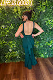Ahhh I love this dress so much! I got this dress for my friend's wedding and I got so many compliments. It's so elegant with its own little flare. I highly recommend it!!! - Samira K.