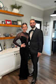 This dress was amazing, comfortable, and elegant! I got so many compliments. It fit me perfectly, no alterations needed. I felt so good in it. Recommend 10/10! - Kayla C.